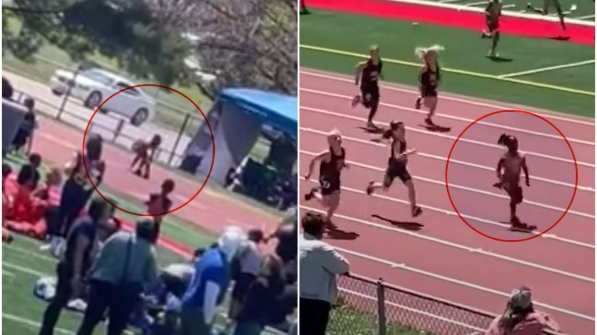 La straordinaria performance della piccola Lay Lay che ha vinto in volata la gara dei 200 metri.