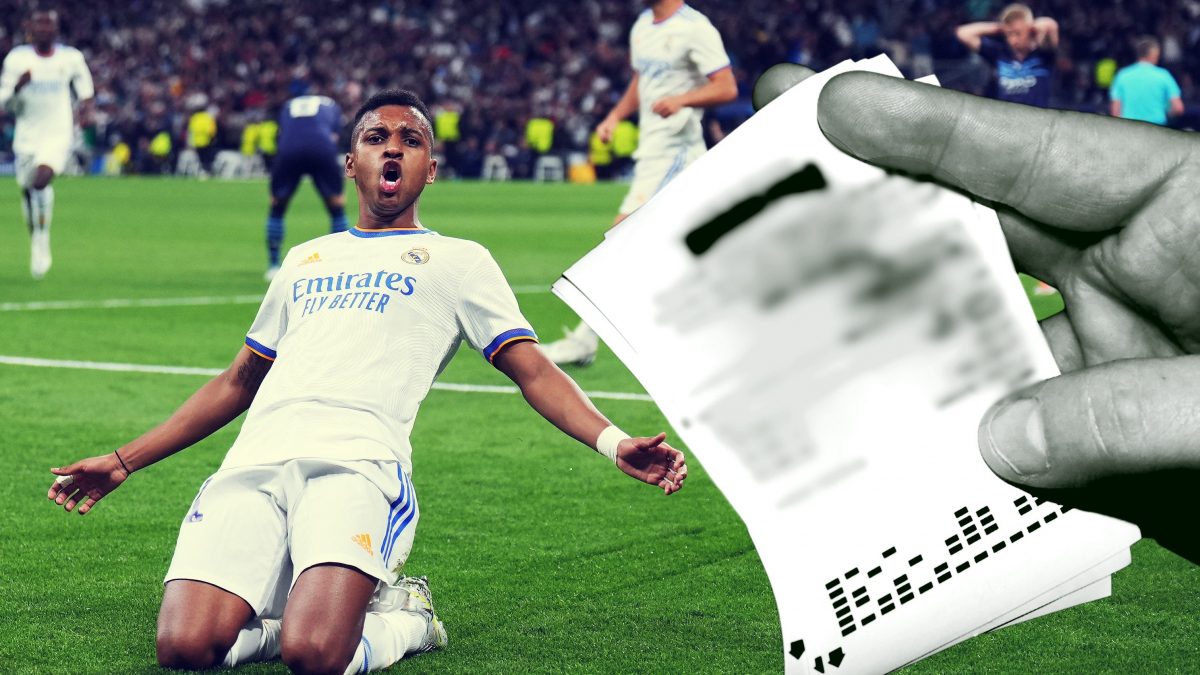 La scommessa folle: punta mille dollari sulla vittoria del Real Madrid entro i tempi regolamentari 15
