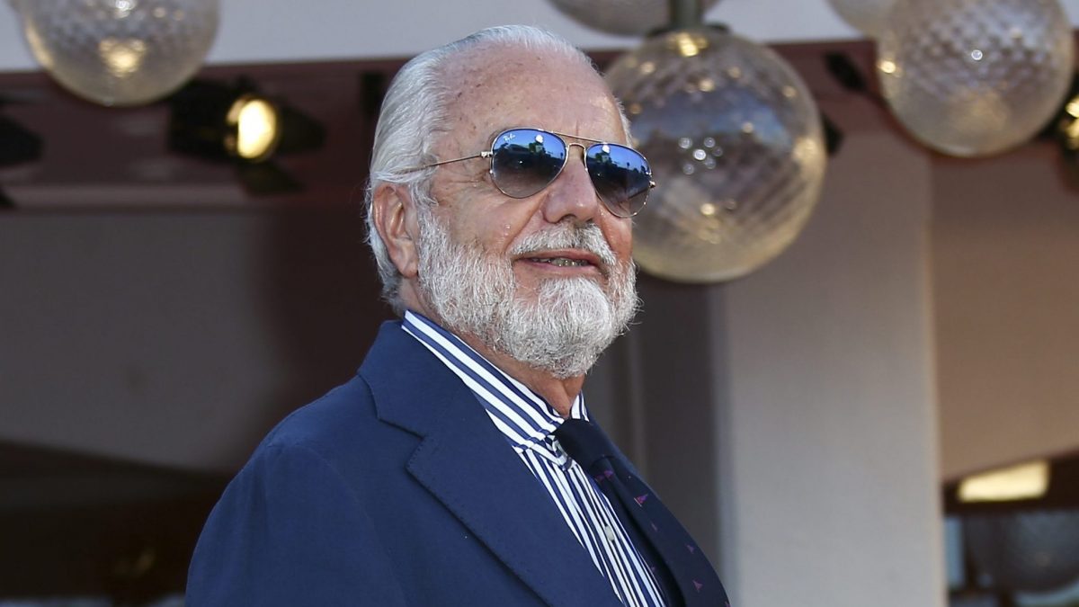 Il presidente del Napoli, Aurelio De Laurentiis, indagato dalla Procura di Napoli per il contratto di Victor Osimhen.