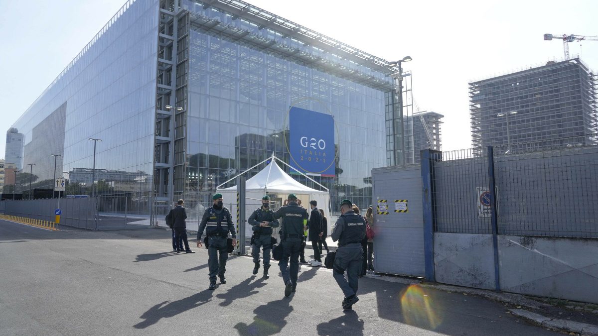 Controlli alla Nuvola dell’Eur per il G20