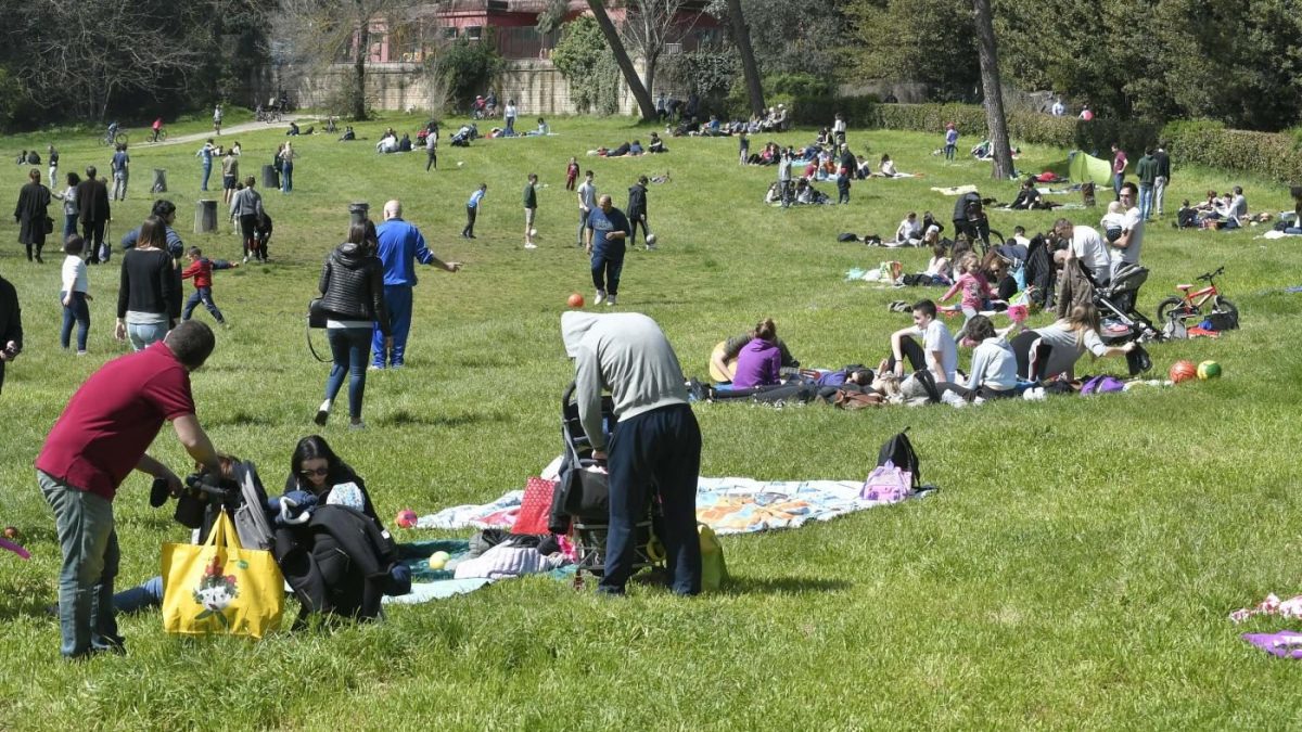 Pasquetta a Villa Ada (La Presse)