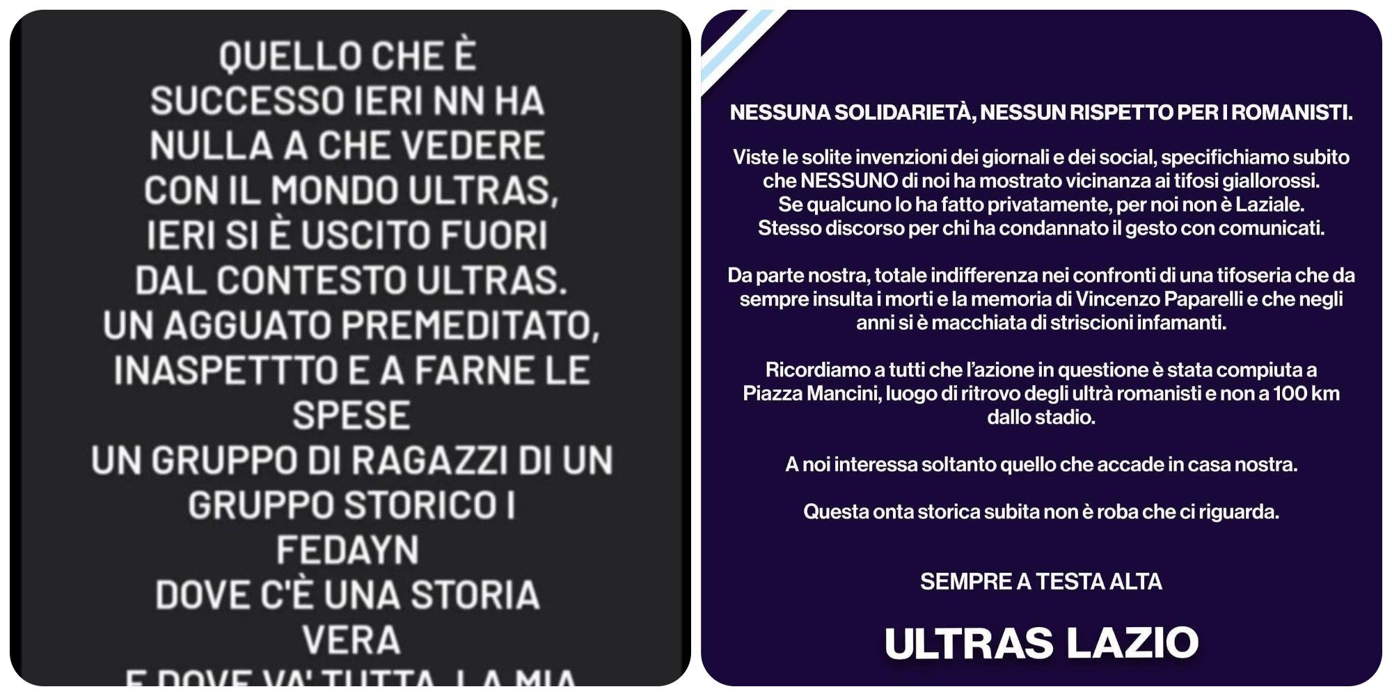 Écharpes Ultras LAZIO IRRIDUCIBILI - Lot Ou Vente à L'unité - Occasion