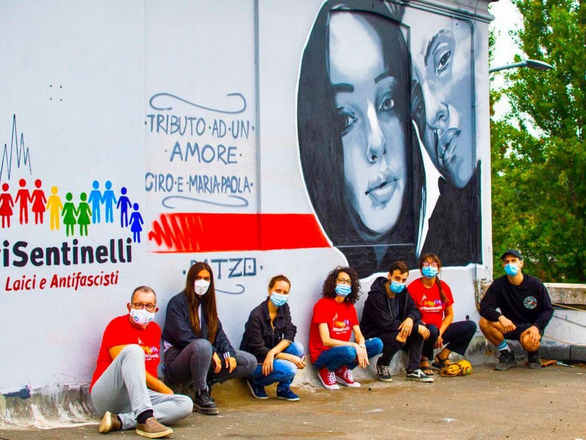 A Milano Un Murale Per Ciro E Maria Paola La Ragazza Morta Inseguita Dal Fratello A Caivano