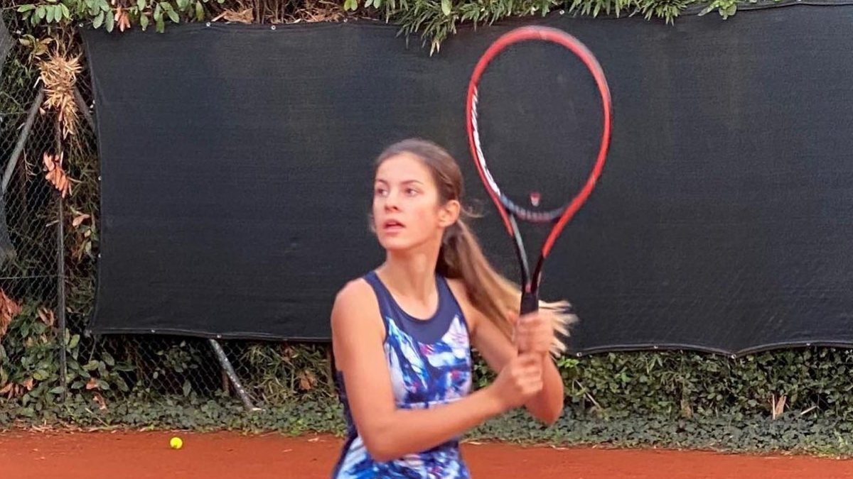 Cloe Giani (Foto dalla pagina Facebook di Golarsa tennis academy)