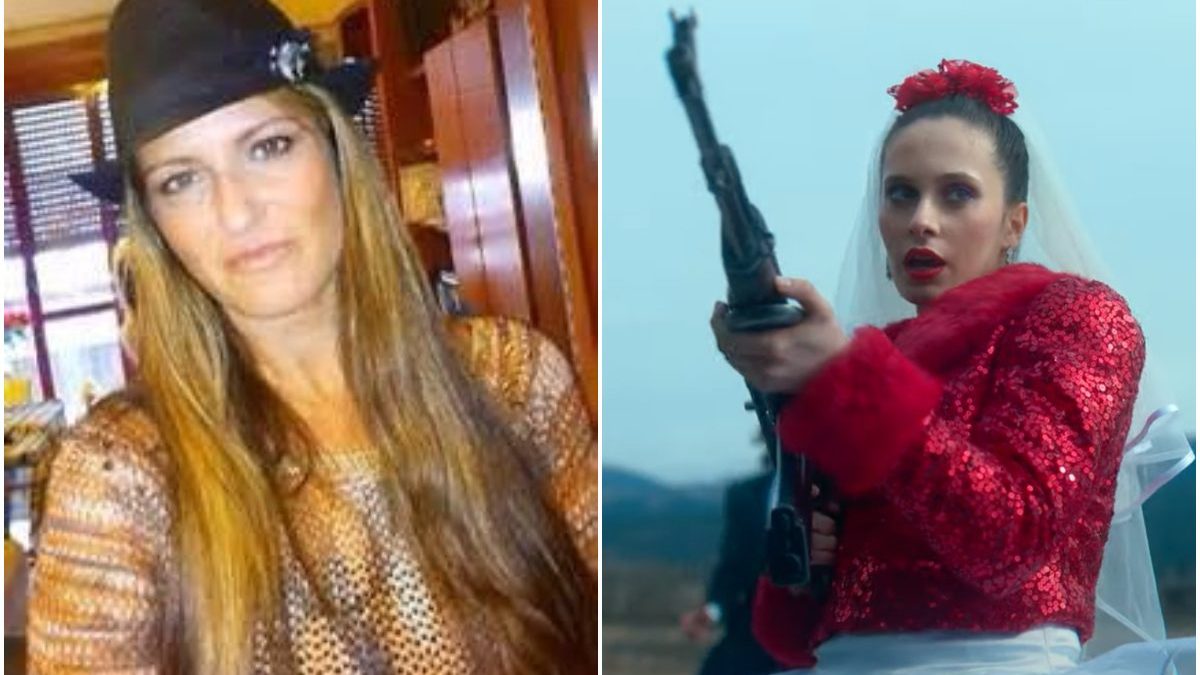 A sinistra, Marisa Merico in una foto su Facebook. A destra, Arianna Becheroni, l’attrice protagonista della serie