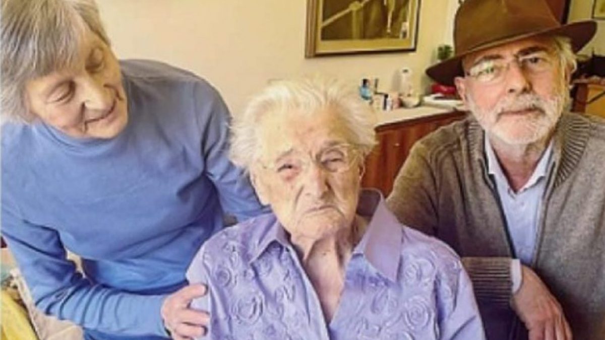Angela Tiraboschi con due dei figli