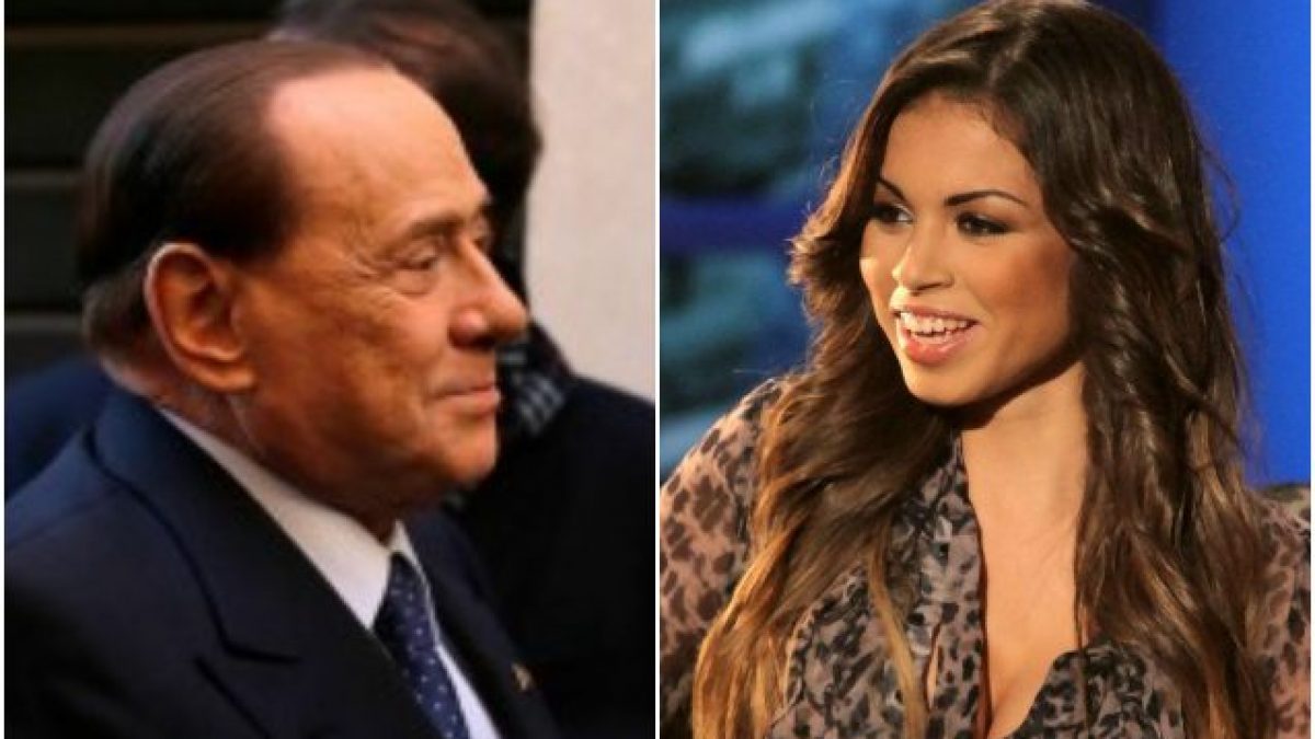 Silvio Berlusconi e Karima El Mahroug (Ruby)