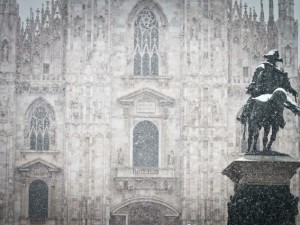 Neve a Milano, allerta per martedì 10 gennaio