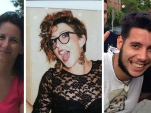 da sinistra: Micaela Masella, Chiara Magnamassa e Riccardo Maglianesi