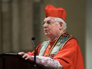 L'arcivescovo di Milano Angelo Scola