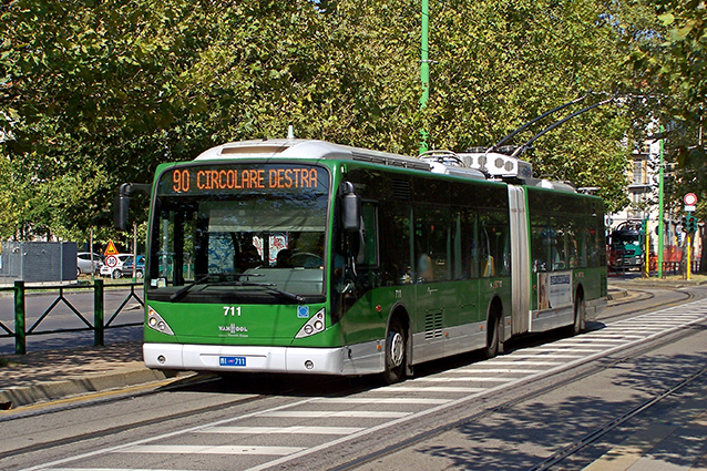 Filobus a Milano