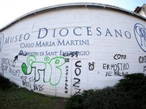 Il Museo Diocesano di Milano (ripulito dalle scritte dei writer) dedicato al cardinale Martini