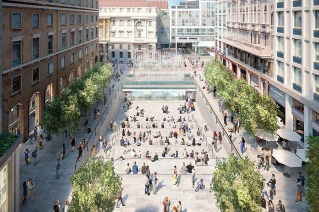 Apple store Milano, i rendering ufficiali: ecco come sarà