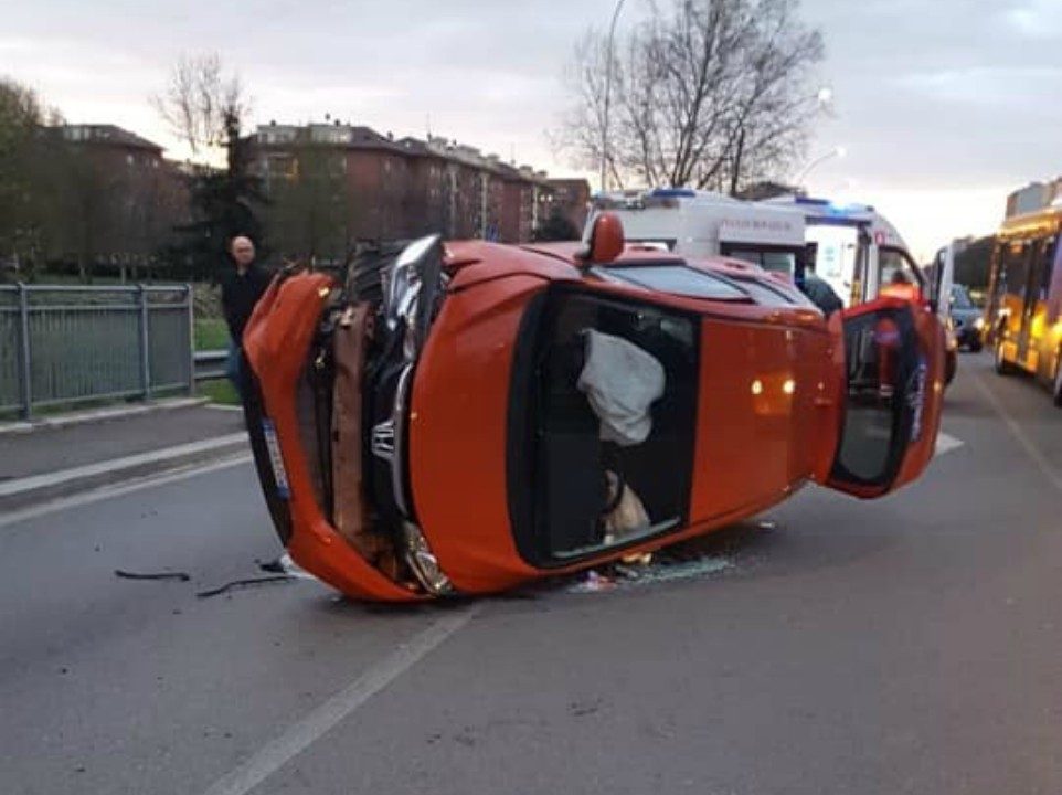 Incidente Via Emilia San Giuliano Milanese Oggi