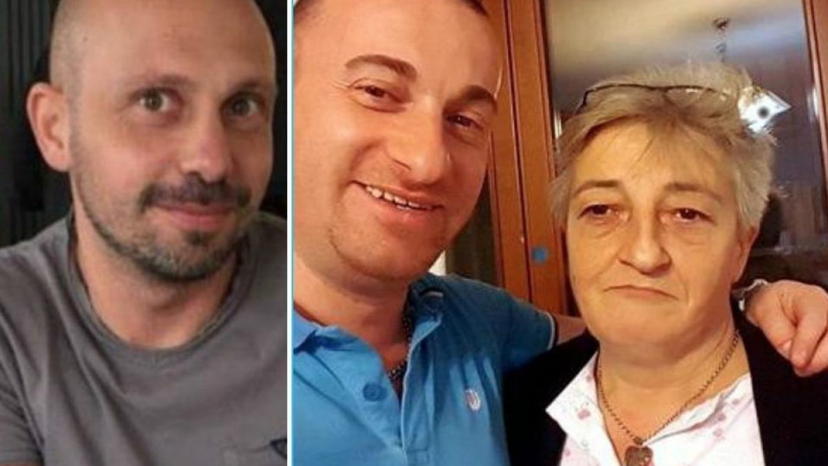 Andrea La Rosa (a sinistra): per il suo omicidio sono stati condannati Raffaele Rullo e la madre, Antonietta Biancaniello (a destra)