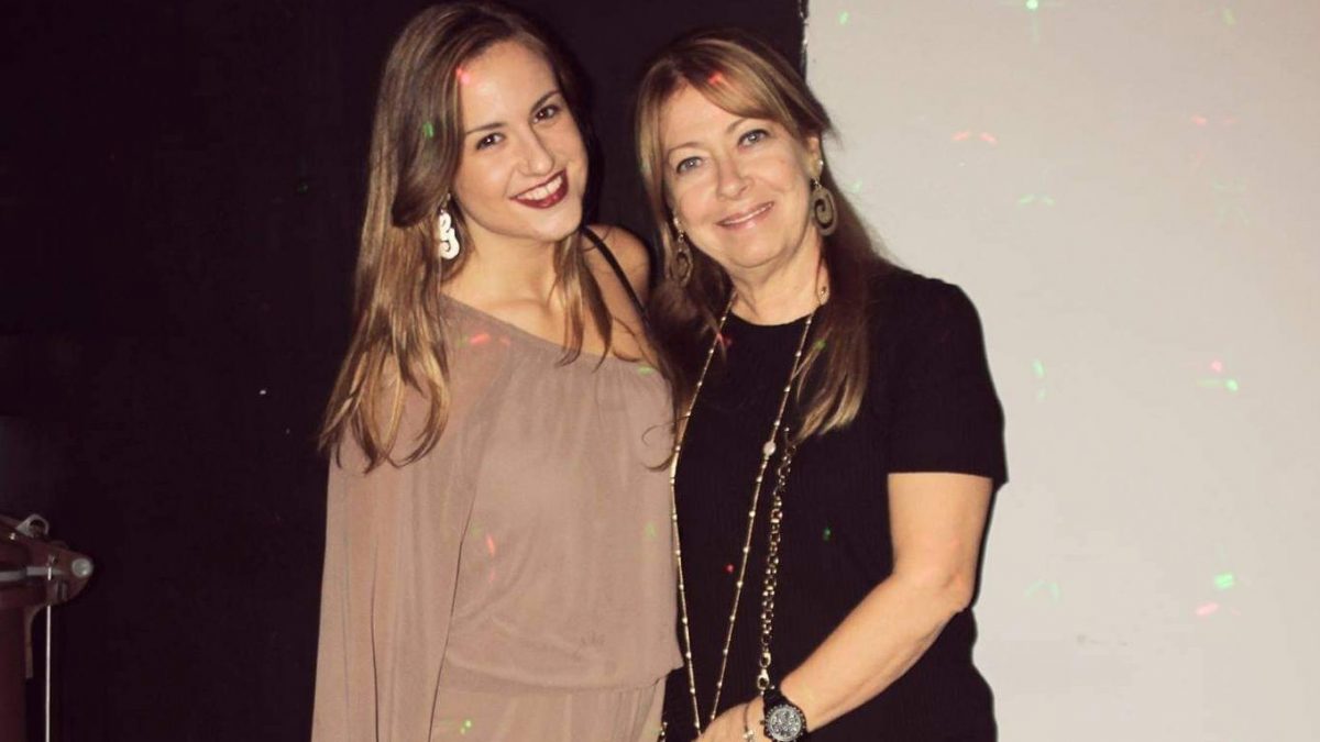 Germana insieme a sua madre Doriana