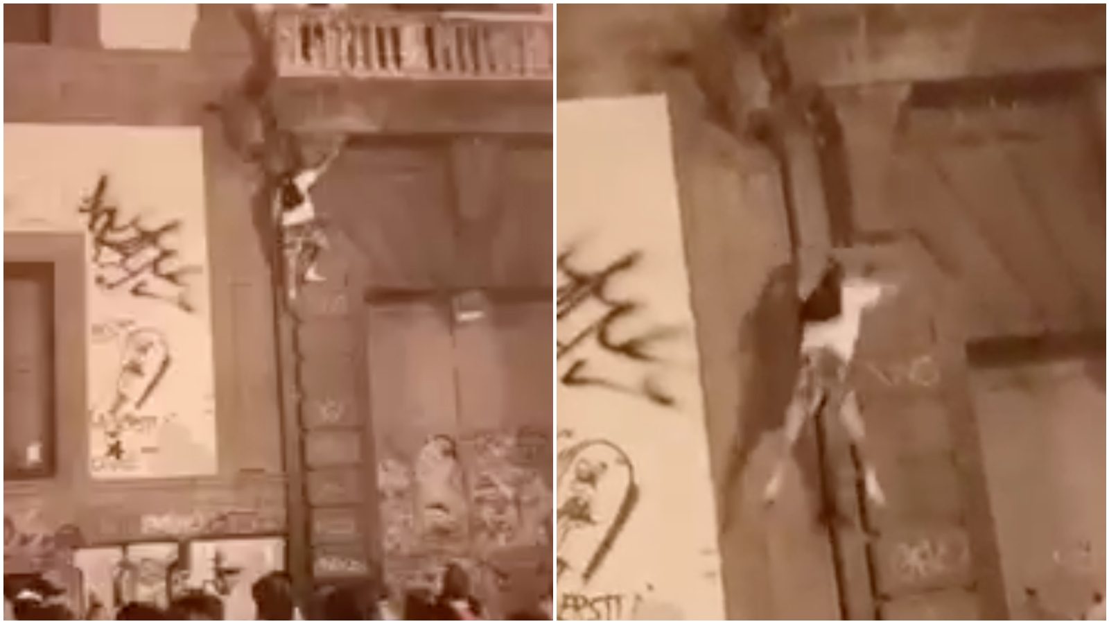 Follia a Napoli, ragazzo si arrampica sul portone dell'università Orientale e cade per diversi metri - Vimarsana News