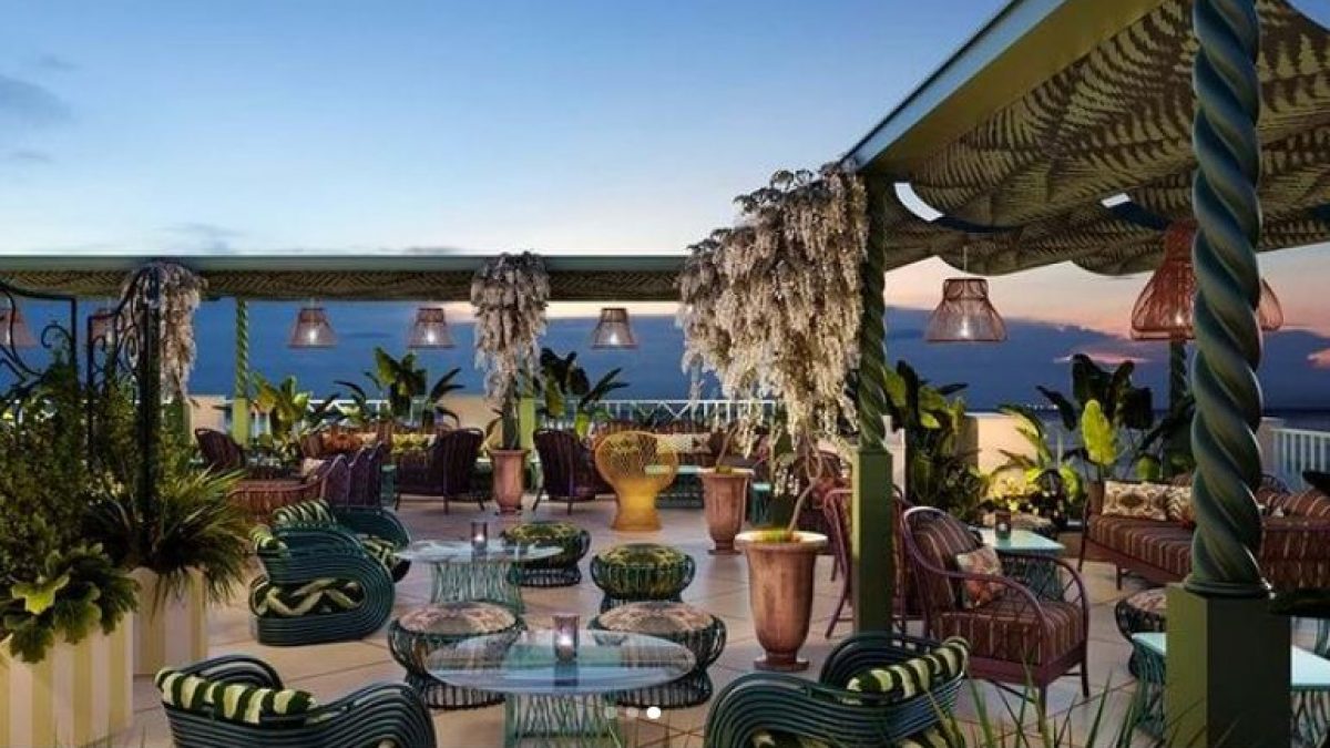 Il ristorante del nuovo Hotel La Palma di Capri (Foto: Instagram/Gennaro Esposito)