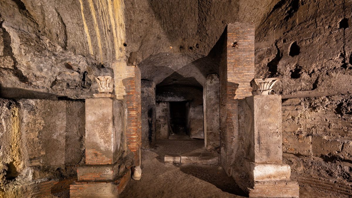 Una delle sezioni dell'Antico Teatro Romano di Ercolano Foto Pier Paolo Metelli – Arte'm.