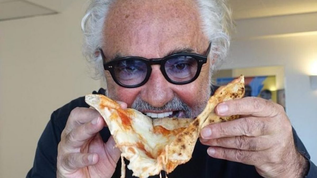 Briatore con la