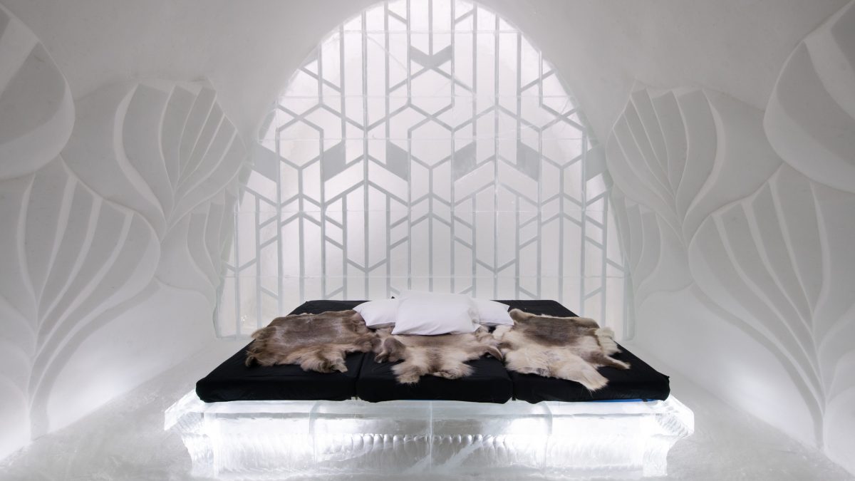 La suite dell’Icehotel ispirata al Grande Gatsby di Tomasz Czajkowski e Tomasz Jastrzebski