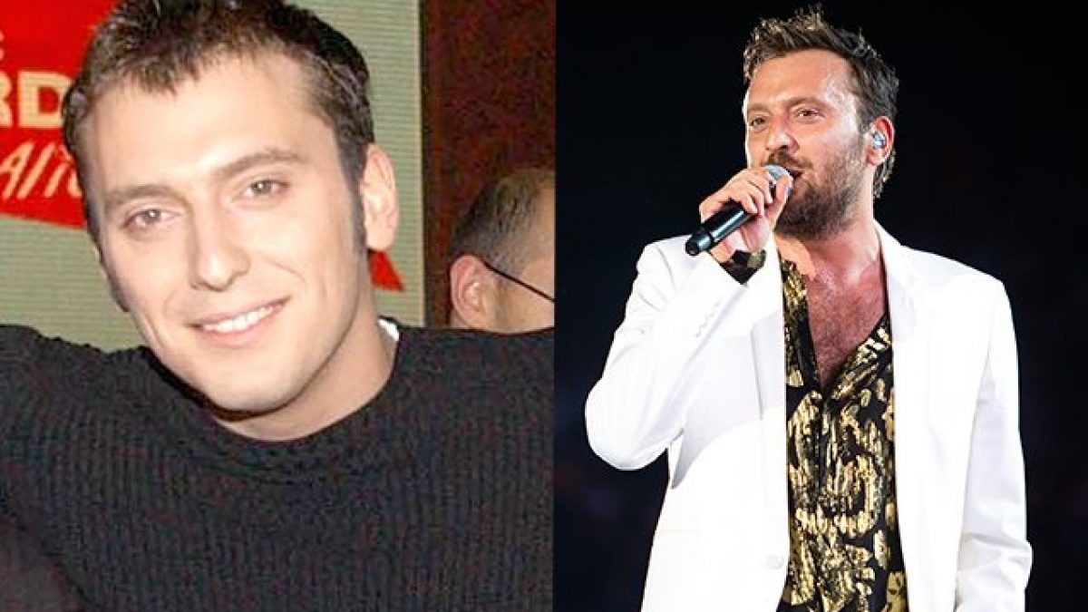 Cesare Cremonini agli esordi e oggi