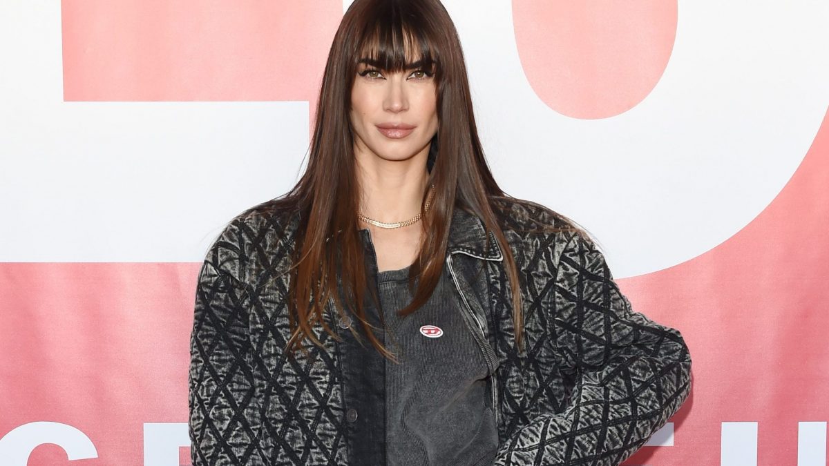 in foto: Melissa Satta alla MFW