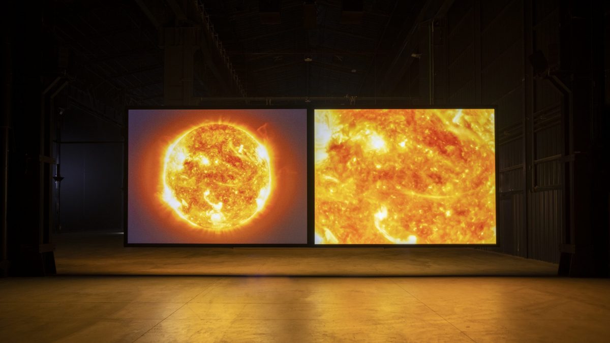 Sunshine State, 2022. Veduta dell’installazione di Steve McQueen, Pirelli HangarBicocca, Milano