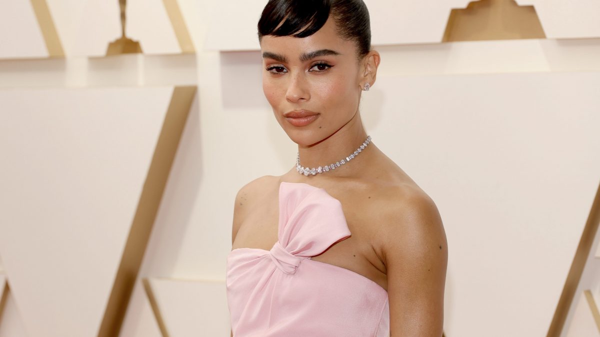 Zoe Kravitz in Saint Laurent