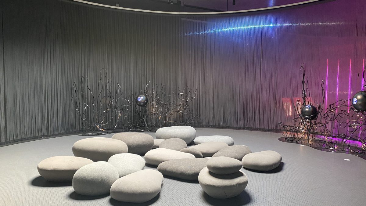 L’installazione dedicata alla Sirenetta nel nuovo Hans Christian Andersen House a Odense