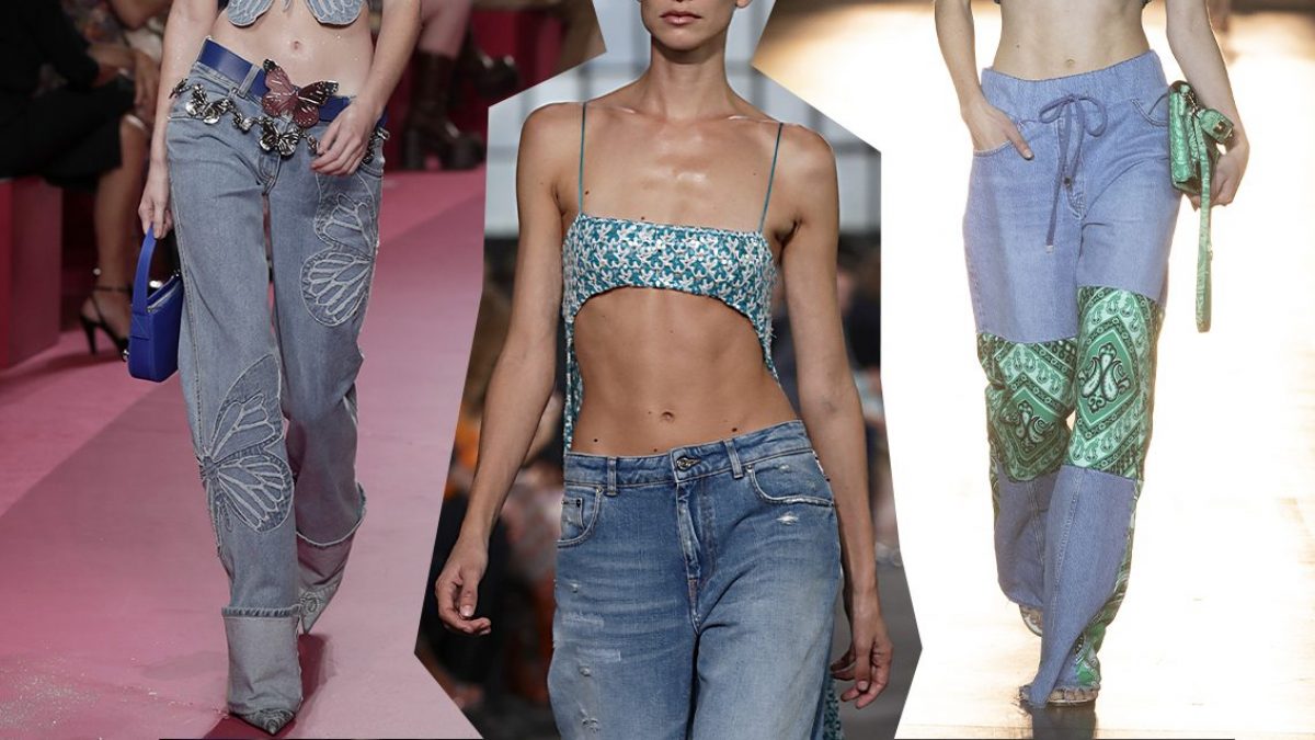 I jeans di moda per la primavera 2022 sono a vita bassa: i modelli di  tendenza e come abbinarli