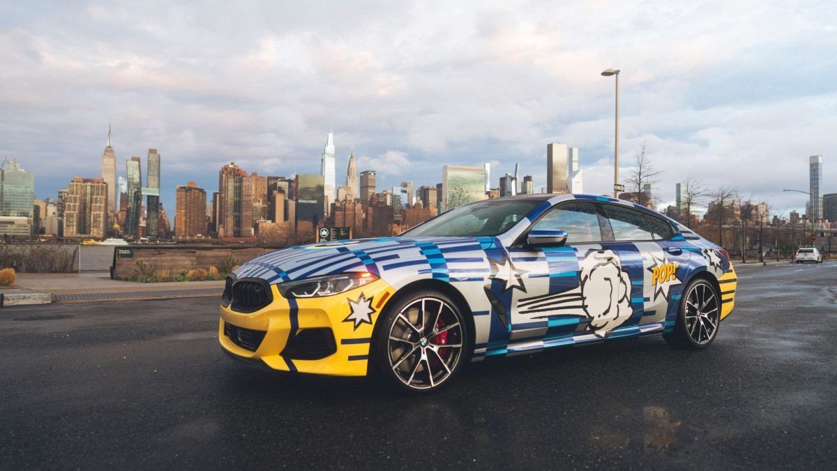 L’auto disegnata da Jeff Koons per BMW in edizione limitata