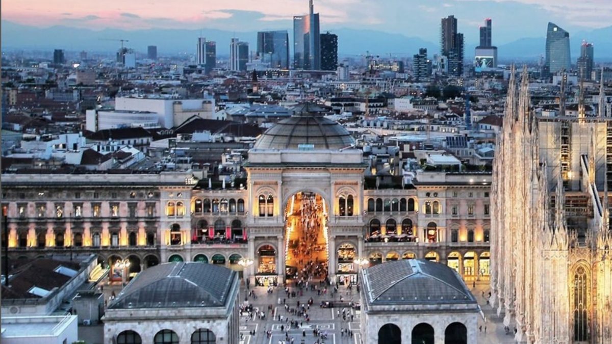 La vista di Milano dalla Terrazza Martini