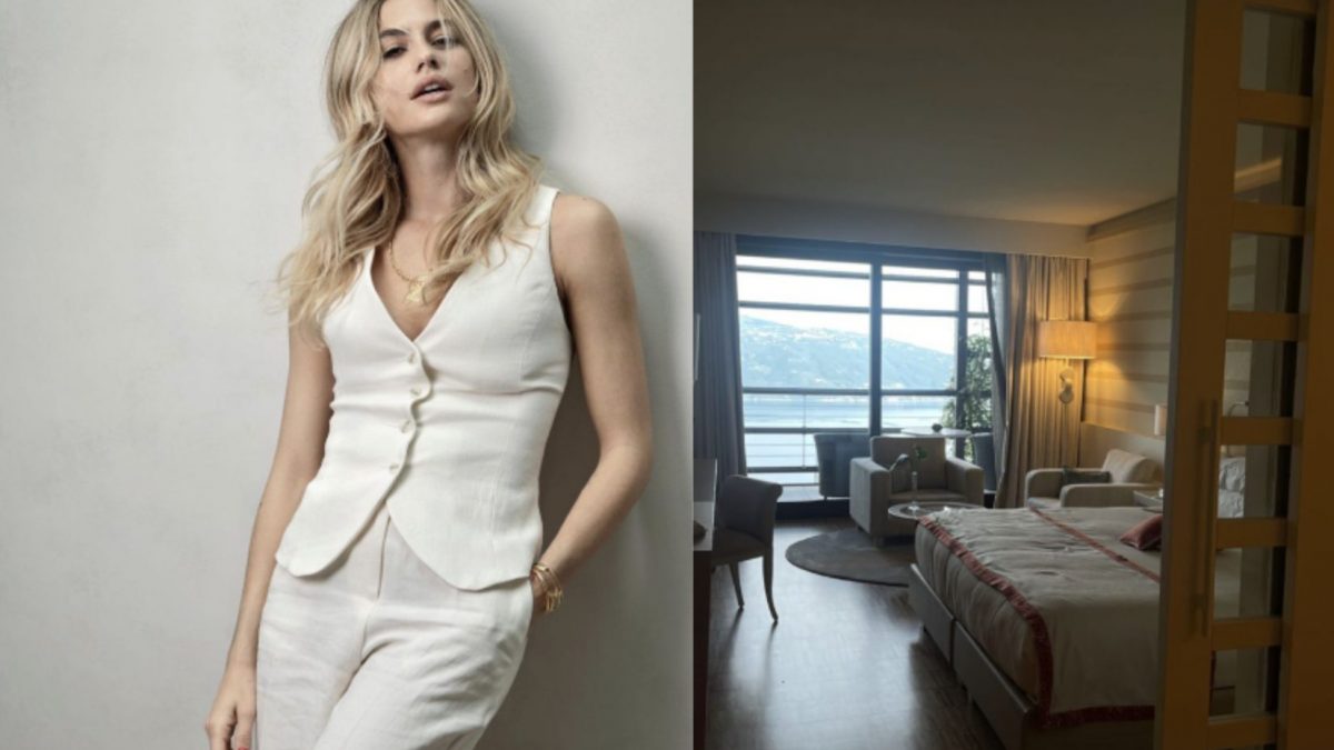 Cristina Marino in vacanza sul Lago di Garda