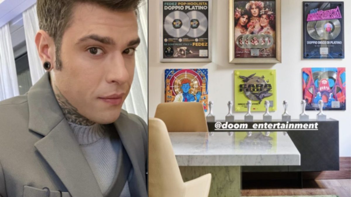 I nuovi uffici di Fedez