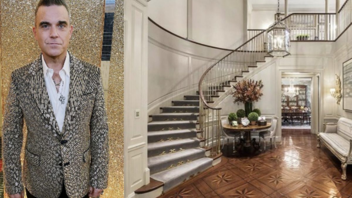 La nuova villa di Robbie Williams