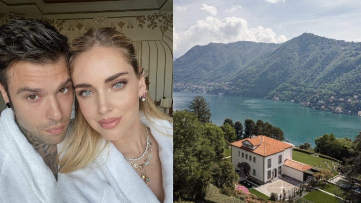 Chiara Ferragni eFedez in vacanza sul Lago di Como