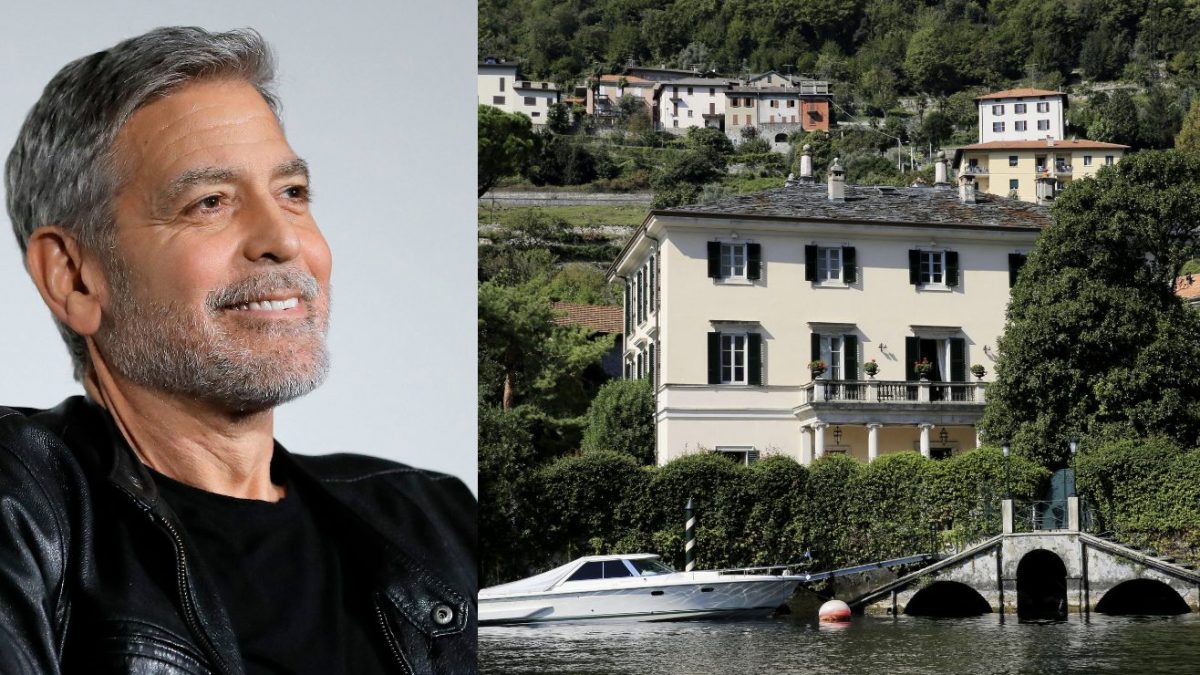 La villa di George Clooney sul Lago di Como