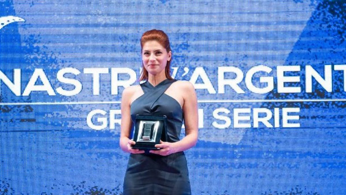 Maria Chiara Giannetta in Giorgio Armani