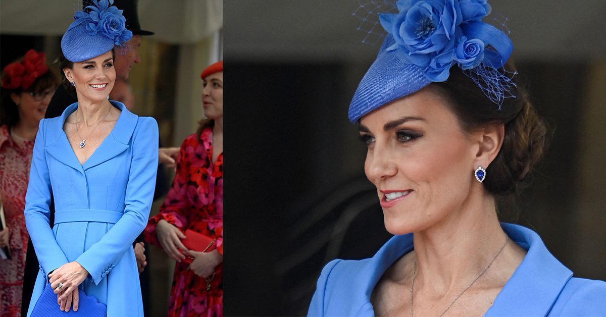 Kate Middleton celebra l'Ordine della Giarrettiera in blu: è la regina di  stile dell'evento
