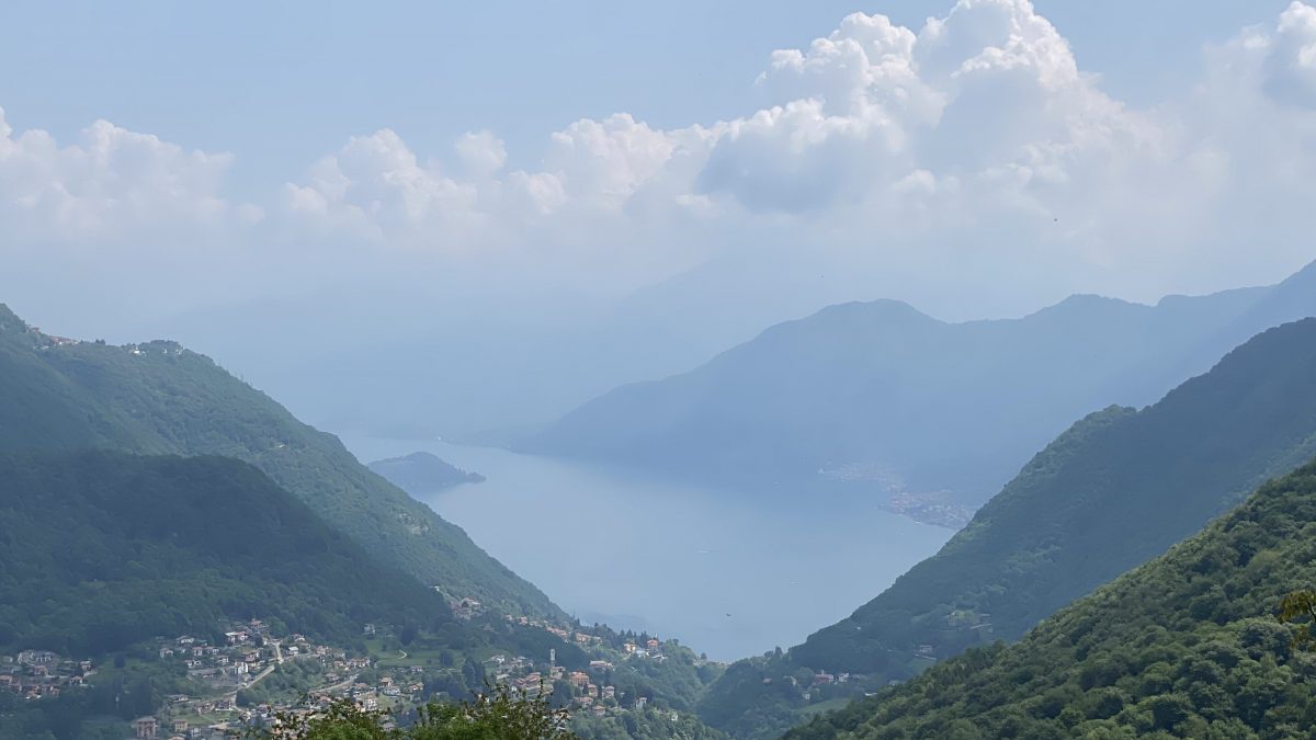 Il Lago di Como dall’alto