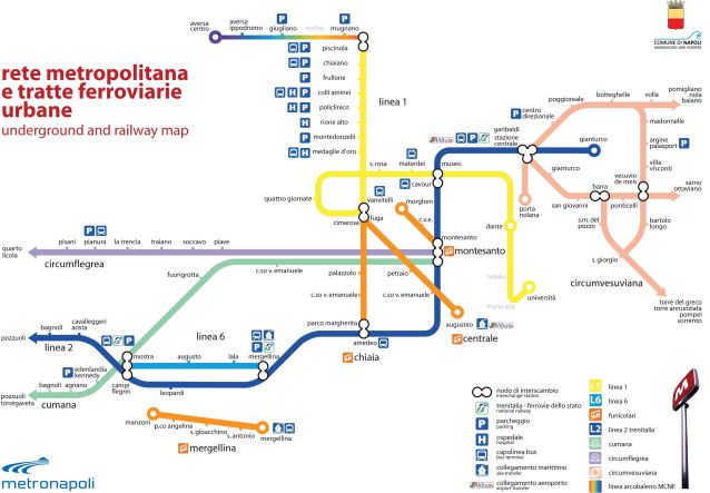Metropolitane Di Napoli Orari Prezzi E Fermate Di Linea 1 2 E 6