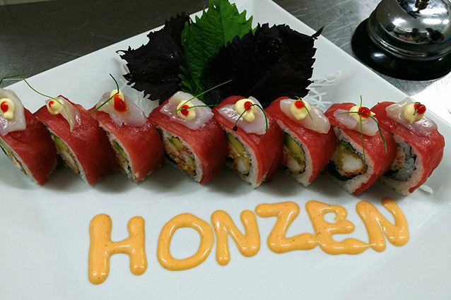 Sushi del ristorante Honzen