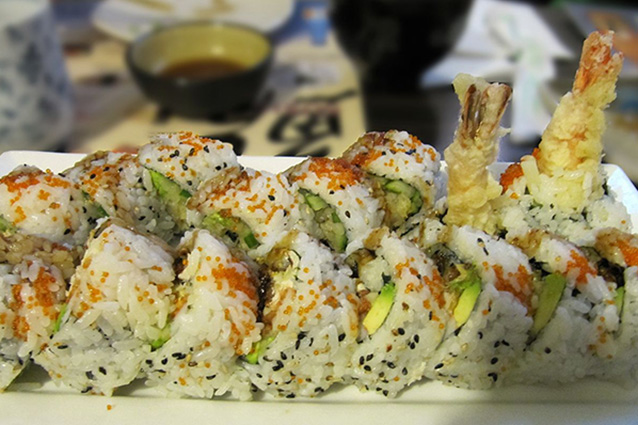 Spider roll giapponese
