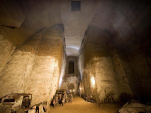 Un tratto del Tunnel Borbonico