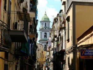 Uno scorcio del Borgo Vergini, al Rione Sanità
