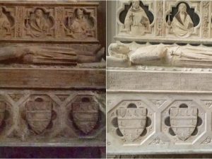 Tornano a splendere i sarcofagi di Santa Chiara, per anni preda di vandali e incuria
