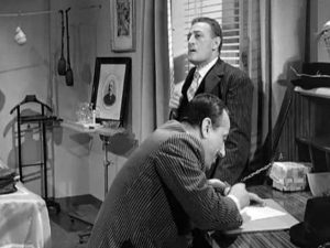 Totò e Peppino in una scena del celebre film "Totò, Peppino e a' Malafemmena" (Wikipedia).