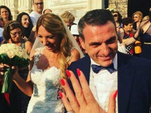 Il matrimonio tra Vincenzo Iovino ed Enza Cutolo (Facebook)