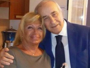 Pino Moris con la moglie, la cantante Gloriana (Facebook)